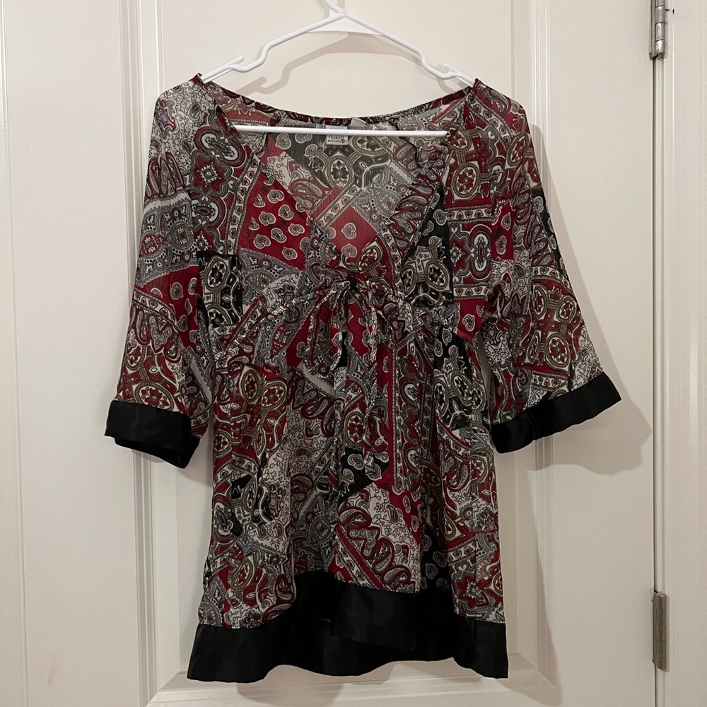 Sheer boho style